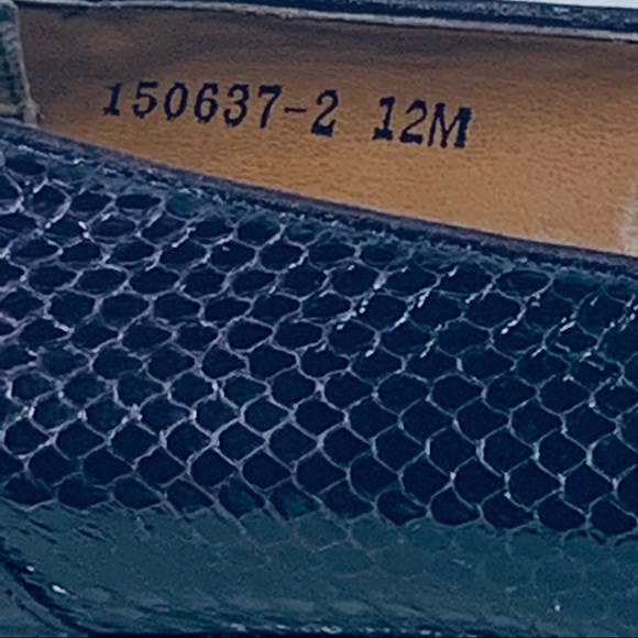 Giorgio Brutini Authentic 🐍 Skin Loafers - Picture 6 of 6
